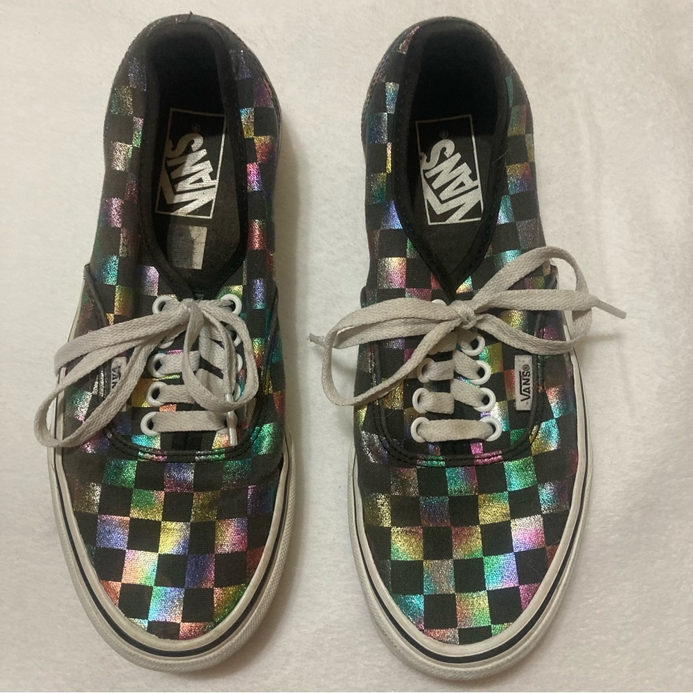 Vans Holographic Checkerboard Women’s Shoes
